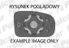 Вставка зовнішнього дзеркала правий, SEAT LEON, 00- Polcar 6730551M (фото 1)