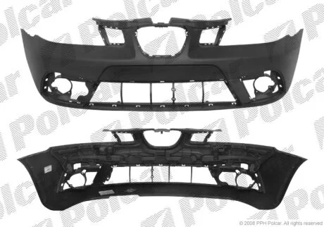 Бампер передній, IBIZA/CORDOBA, 06- Polcar 673107J