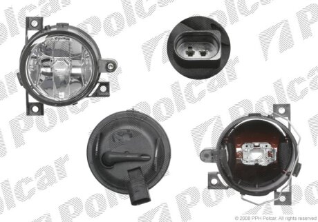 Фара передня, SEAT TOLEDO III, 04- Polcar 675530E