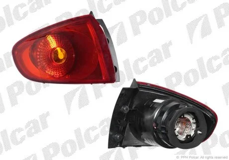 Ліхтар задній, SEAT ALTEA, 04- Polcar 6755873U