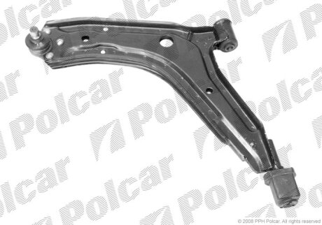 Важіль лівий, SKODA FAVORIT -93 Polcar 690037K