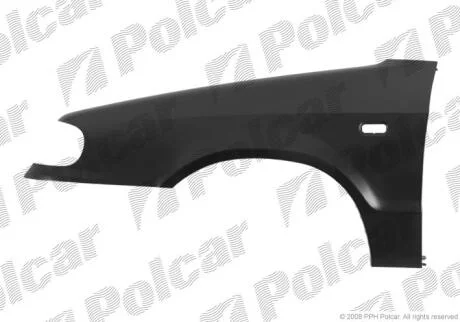 Крило переднє правий Polcar 691102Q