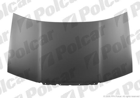 Капот, SKODA FABIA, 00-07 Polcar 691303J