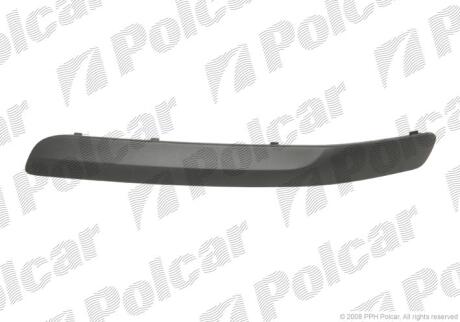 Молдинг бампера правий Polcar 6913078
