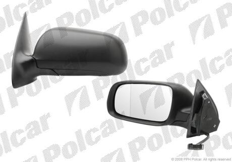 Дзеркало зовнішнє лівий Polcar 6913514E