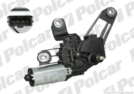Моторчик склоочисника, SKODA FABIA, 00-07 Polcar 6913SWT2