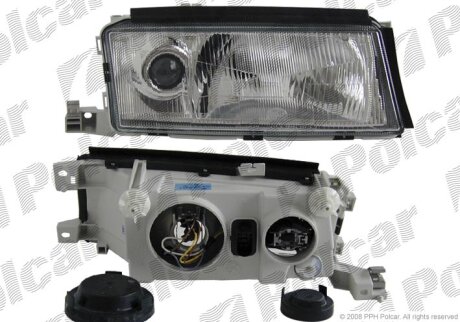 Фара основна, SKODA OCTAVIA, 97- Polcar 6920090E