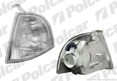 Вказівник повороту передній, SKODA OCTAVIA, 97- Polcar 6920200E