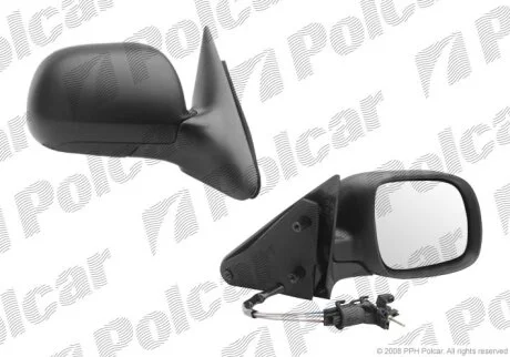 Дзеркало зовнішнє правий, SKODA OCTAVIA 96- Polcar 6920521M