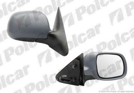 Дзеркало зовнішнє правий, SKODA OCTAVIA 96- Polcar 6920526M