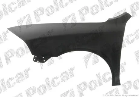Крило переднє правий, SKOD.OCTAVIA II,05- Polcar 692202J