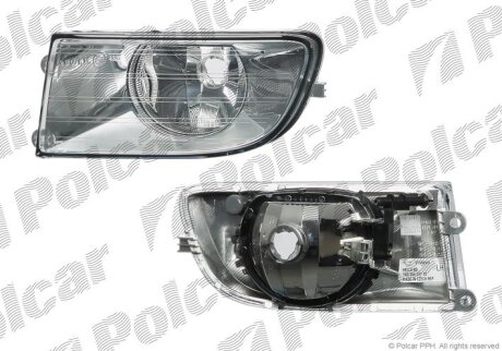 Фара передня, OCTAVIA II, 08- Polcar 6923301T