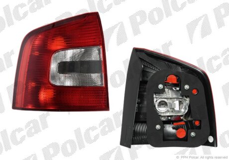 Ліхтар задній, OCTAVIA II, 08- Polcar 6923882U