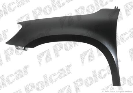 Крило переднє праве Skoda YETI, 2009- Polcar 693502