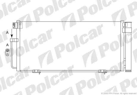 Радіатори кондиціонера Polcar 7213K8C1