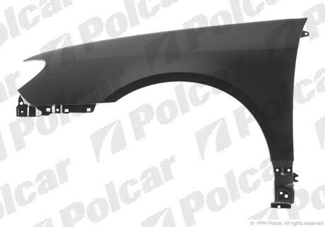 Крило переднє лівий Polcar 7214012