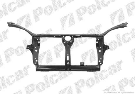 Панель передня IMPREZA, 09.07-12.11 Polcar 7215040
