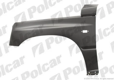Крило переднє правий SUZUKI VITARA 88- Polcar 740302