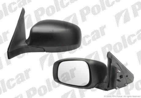 Дзеркало зовнішнє лівий SWIFT, 05-10 Polcar 742351M