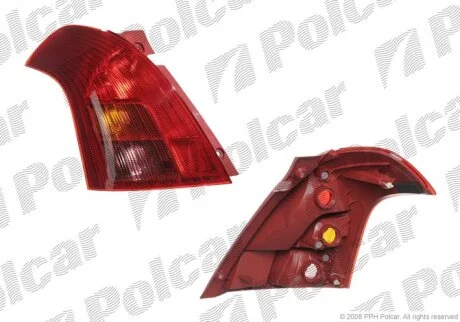Ліхтар задній, SWIFT, 05-10 Polcar 7423871E