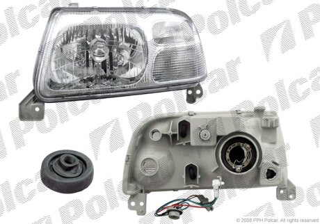 Фара основна, VITARA GRAND, 98- Polcar 742410E