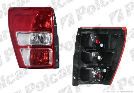Ліхтар задній, GRAND VITARA, 05- Polcar 742687E