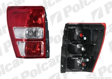 Ліхтар задній, GRAND VITARA, 05- Polcar 742687E