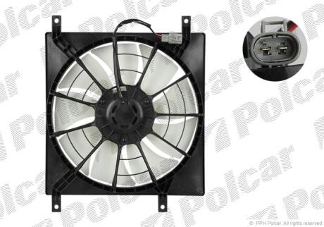 Вентилятор з корпусом / кронштейном SUZUKI SX4/F.SEDICI Polcar 743523W2