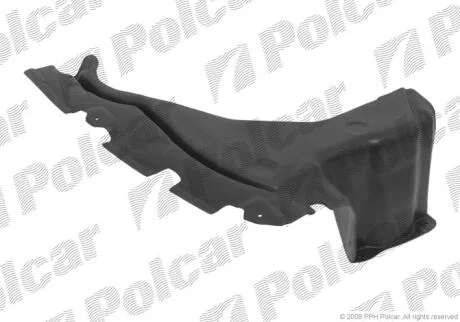 Захист під двигун правий TOYOTA YARIS, 99- Polcar 8103346