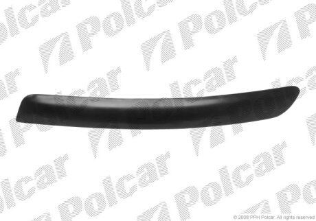 Молдинг бампера лівий, TOYOTA YARIS, 03- Polcar 8104075J