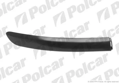 Молдинг бампера правий, TOYOTA YARIS, 03- Polcar 8104076J