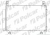 Радіатор кондиціонера, TOYOTA YARIS, 05- Polcar 8105K81K (фото 1)