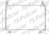 Радіатор кондиціонера, TOYOTA YARIS, 05- Polcar 8105K81K (фото 1)