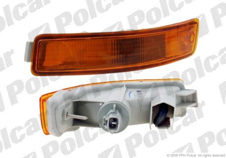 Вказівник повороту передній, TOYOTA COROLLA, 93- Polcar 8110206E