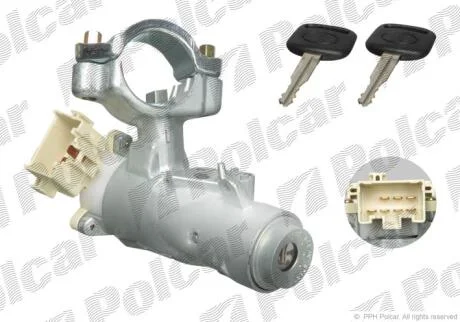 Замок запалювання компл. Polcar 8112Z07