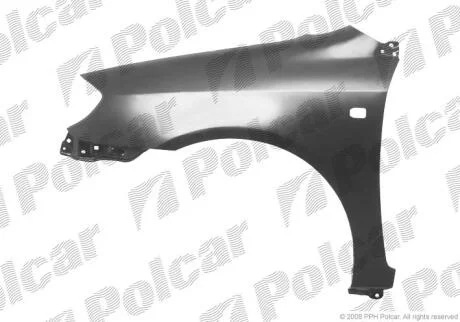 Крило переднє лівий COROLLA 02- SDN/KOMB Polcar 811401