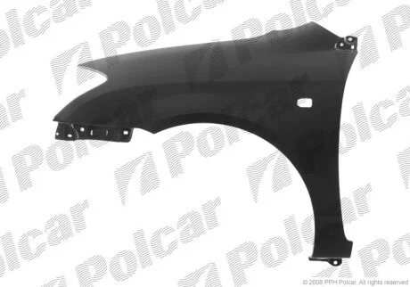 Крило переднє правий, T. COROLLA 02- H/B Polcar 8114021J