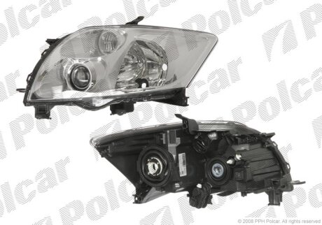 Фара основна AURIS 03.07-04.10 Polcar 8116102E