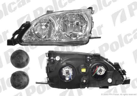 Фара основна TOYOTA AVENSIS, 01- Polcar 8124102E