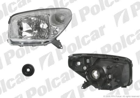 Фара основна, RAV4, 04- Polcar 8147094E