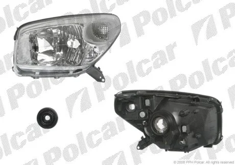 Фара основна, RAV4, 04- Polcar 8147104E
