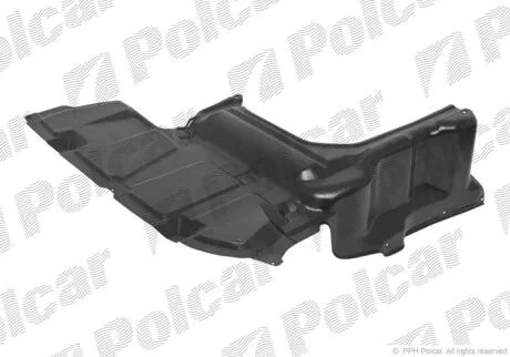 Захист під двигун правий Polcar 8186346