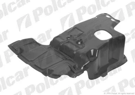 Захист під двигун правий Polcar 8186348