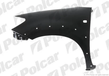 Крило переднє лівий Polcar 819201