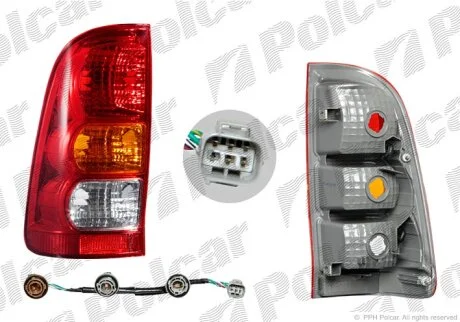 Ліхтар задній, HILUX, 01.05- Polcar 8192881E