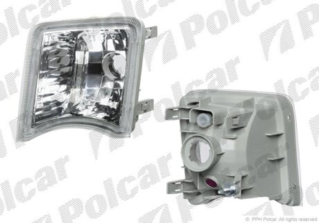 Вказівник повороту передній, PRIUS, 05.09- Polcar 81H120E