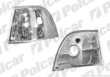 Вказівник повороту передній, VOLVO S40 / V40, 96- Polcar 9040194E
