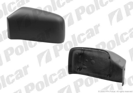 Корпус дзеркала зовнішнього правий, VOLVO S40/V40 Polcar 9040520M