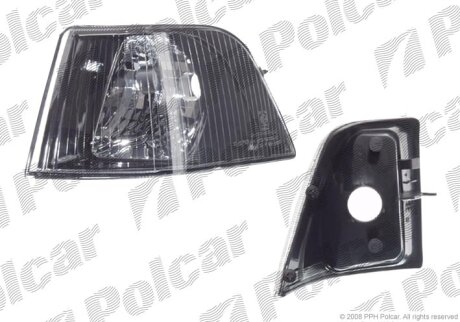 Вказівник повороту передній, VOLVO S40 / V40, 01- Polcar 9041201E