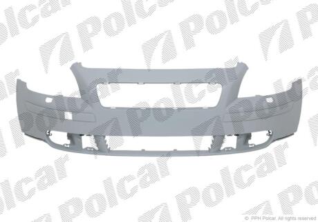 Бампер передній VOLVO S40 / V50, 04- Polcar 9042071